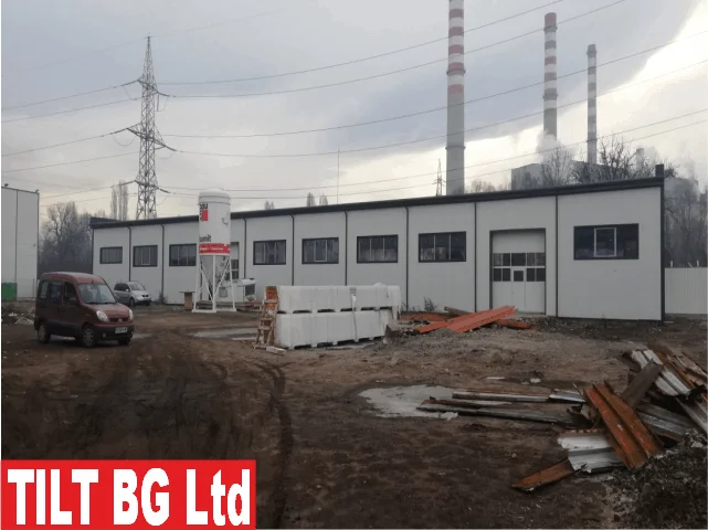 Метално хале София - Производство — монтаж на конструкцията. Доставка, производство и монтаж на метални конструкции и термопанели.