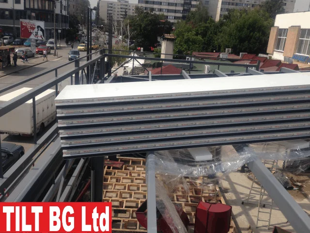 Монтаж термопанели клуб — покривна изолация 260 м², София