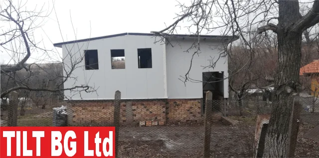 Надстрояване с метална конструкция — финален етап