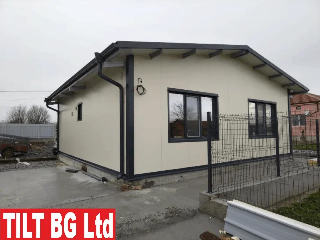 Сглобяема къща цена — 100 м², с. Горно Ботево