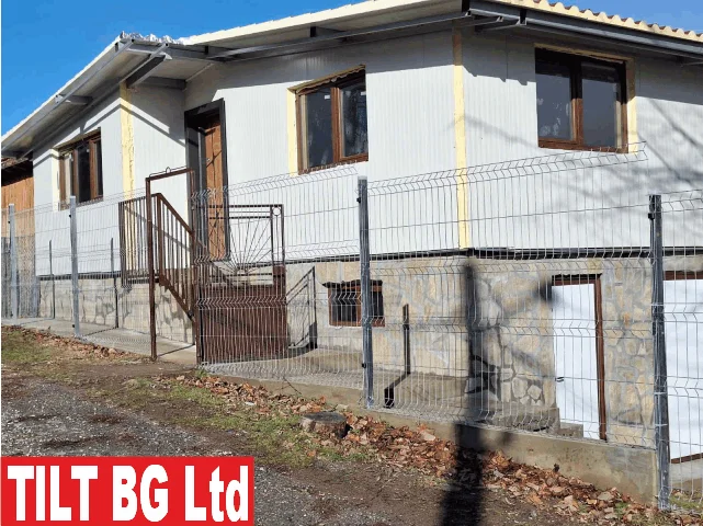 Сглобяема къща — монтаж върху съществуваща плоча